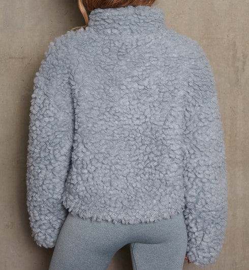 Fashion Cashmere Cardigan Short Jacket Lamb Wool Coat Women - ROUTINE FASHION